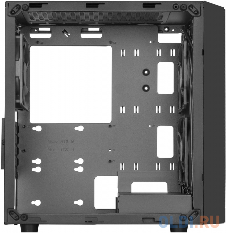 Корпус microATX SilverStone Precision Без БП чёрный Корпус microATX SilverStone Precision Без БП чёрный фото