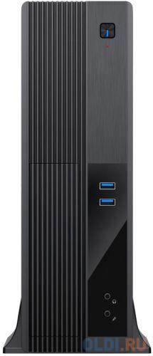 Корпус mini-ITX Powerman ST616 230 Вт чёрный серверный корпус mini itx advantech ipc 6025bp 27ze 270 вт серебристый чёрный