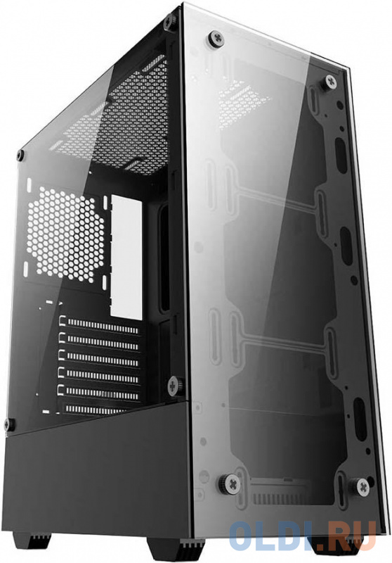 

Корпус ATX HIPER HG302 SHADOW Без БП чёрный, Черный