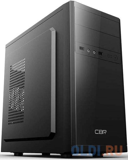

Корпус microATX CBR PCC-MATX-RD833-400W 400 Вт чёрный, Черный