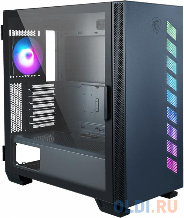 Корпус E-ATX MSI MAG VAMPIRIC 300R Без БП синий серый фото
