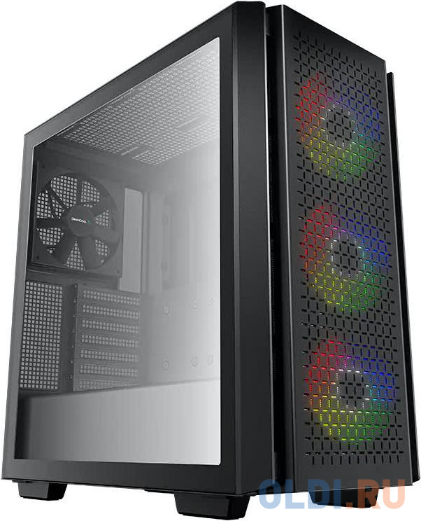 Корпус E-ATX Deepcool CG560 Без БП чёрный фото