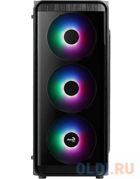 

Корпус ATX Aerocool SI-5200 Без БП чёрный, Черный