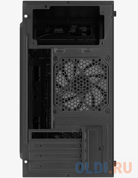 Корпус microATX Aerocool Cs-107-A-BK-v2 Без БП чёрный фото