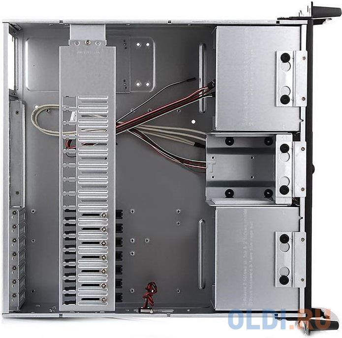 Серверный корпус 4U Chenbro RM42300-F2-U3 Без БП чёрный серый фото