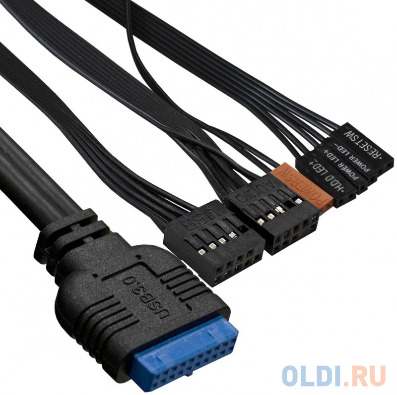 Корпус microATX Exegate BAA-109U2 350 Вт чёрный фото