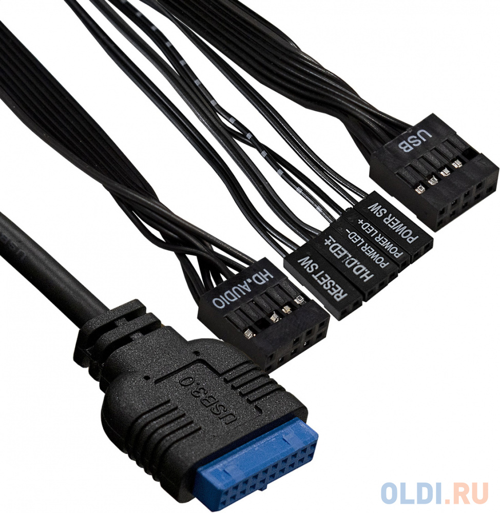 Корпус microATX Exegate MI-301U-200 200 Вт чёрный фото