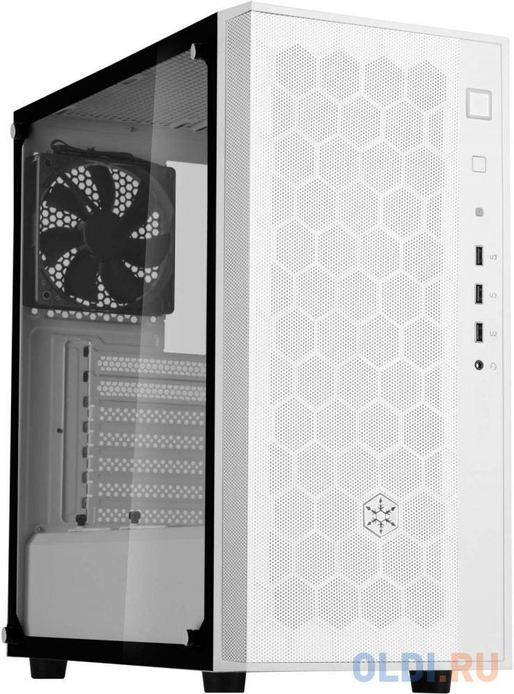 Корпус ATX SilverStone Fara R1 V2 Без БП белый Корпус ATX SilverStone Fara R1 V2 Без БП белый фото