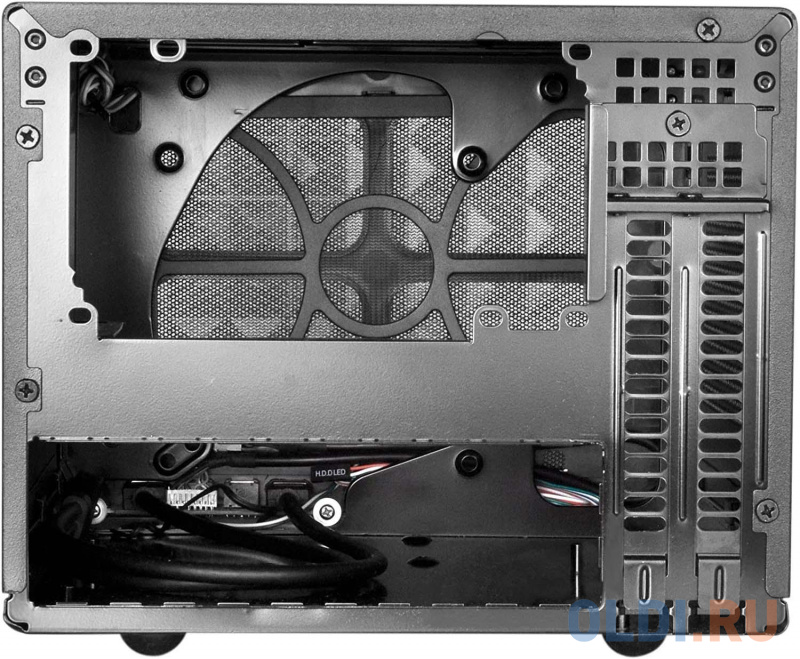 Корпус mini-ITX SilverStone SST-SG13B-C Без БП чёрный Корпус mini-ITX SilverStone SST-SG13B-C Без БП чёрный фото
