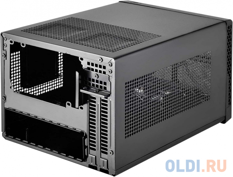 Корпус mini-ITX SilverStone SST-SG13B-C Без БП чёрный Корпус mini-ITX SilverStone SST-SG13B-C Без БП чёрный фото