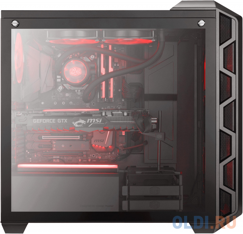 Корпус ATX Cooler Master HAF 500P Без БП чёрный Корпус ATX Cooler Master HAF 500P Без БП чёрный фото