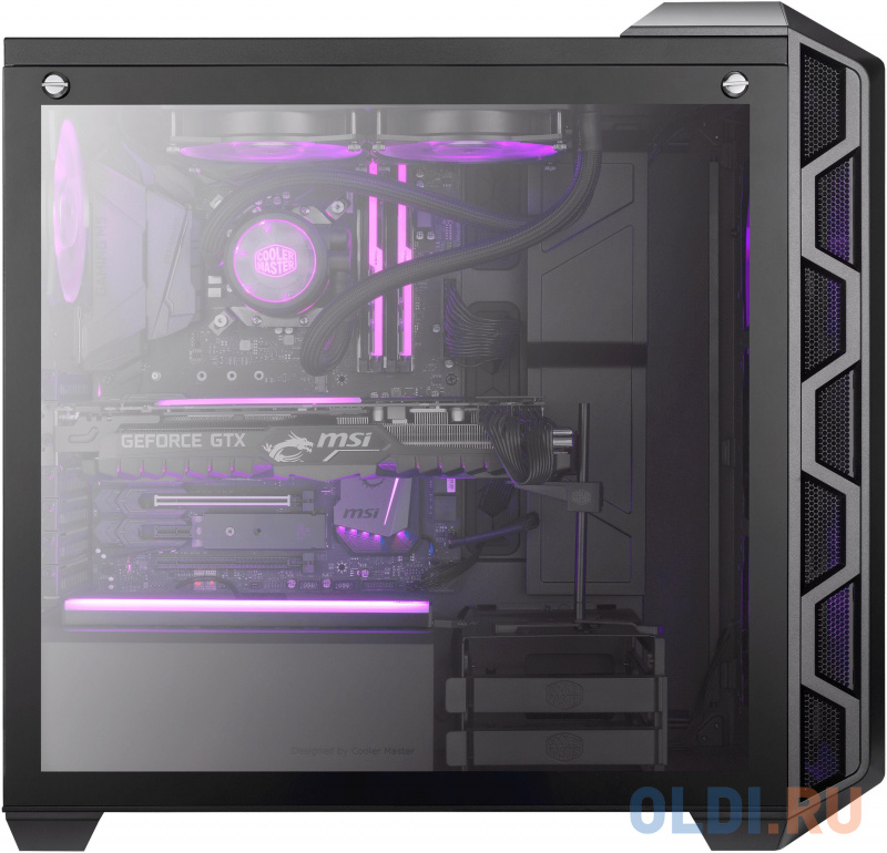 Корпус ATX Cooler Master HAF 500P Без БП чёрный Корпус ATX Cooler Master HAF 500P Без БП чёрный фото