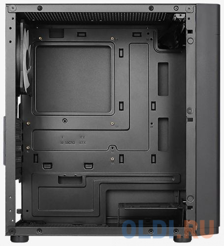 Корпус microATX Aerocool HEXFORM-G-BK-v2 Без БП чёрный фото
