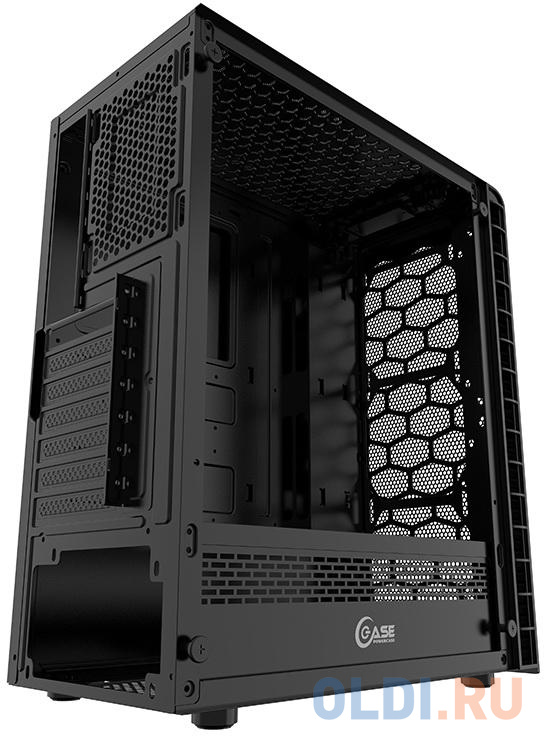 Корпус ATX Powercase Mistral Z4С Без БП чёрный фото