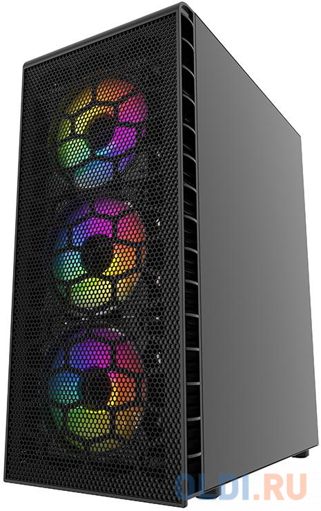 Корпус ATX Powercase Mistral Z4С Без БП чёрный фото