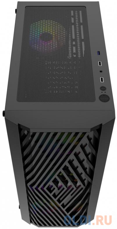 Корпус ATX Powercase Mistral P4B Без БП чёрный фото
