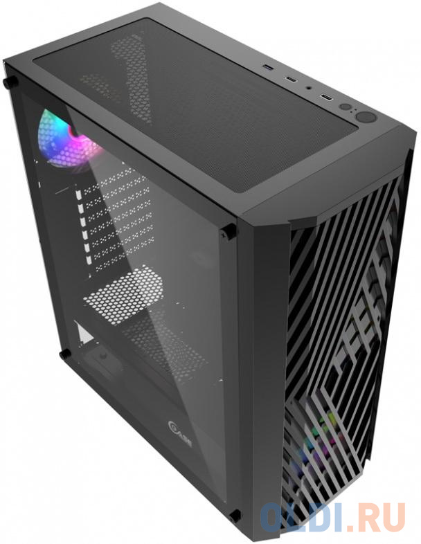 Корпус ATX Powercase Mistral P4B Без БП чёрный фото