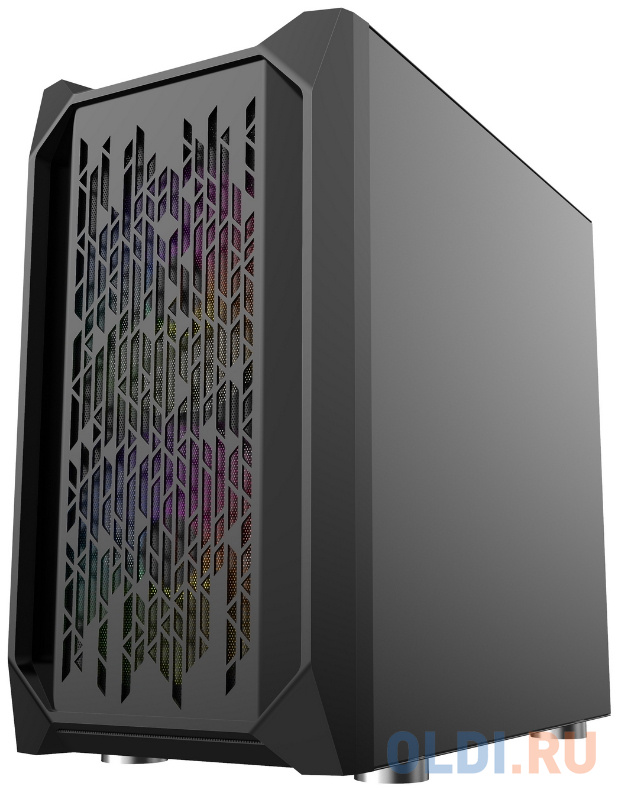 Корпус microATX 1stPlayer INFINITE SPACE IS3 Без БП чёрный фото
