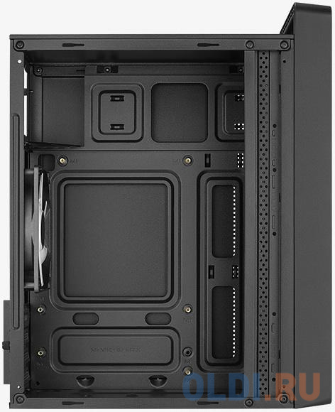 Корпус microATX Aerocool CS-109-S-BK-v1 Без БП чёрный фото