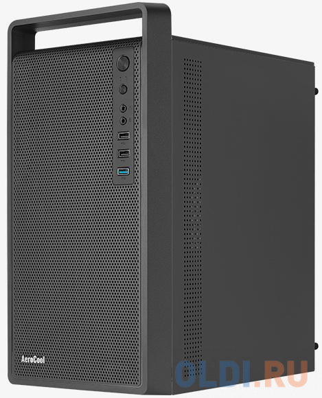 Корпус microATX Aerocool CS-109-S-BK-v1 Без БП чёрный фото