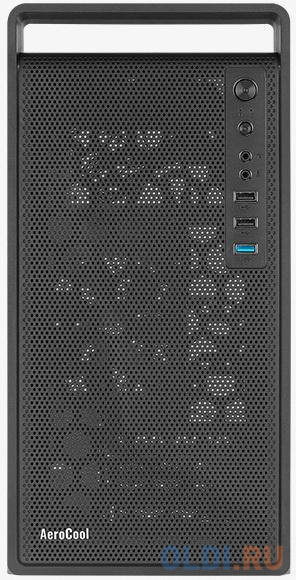 Корпус microATX Aerocool CS-109-S-BK-v1 Без БП чёрный фото