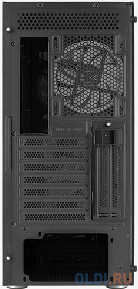 Корпус ATX Aerocool PRISM-G-BK-v2 Без БП чёрный фото