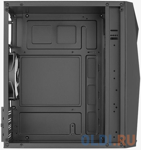 Корпус microATX Aerocool RAIDER Без БП чёрный фото