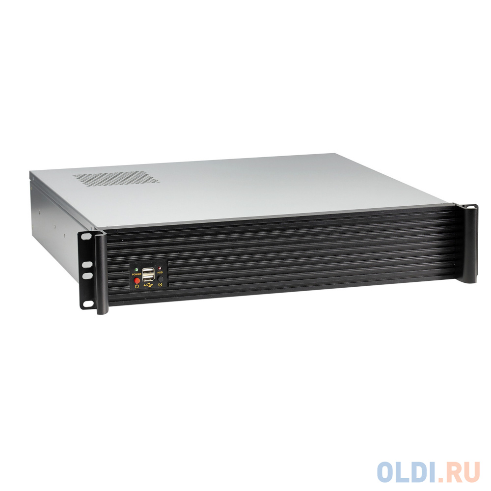 

Exegate EX292583RUS Серверный корпус ExeGate Pro 2U420-06 <RM 19", высота 2U, глубина 420, БП 2U-700ADS, USB>