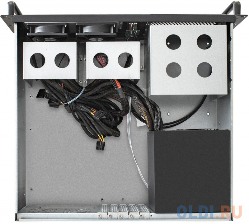 Exegate EX264945RUS Серверный корпус Exegate Pro 3U390-08 <RM 19",  высота 3U, глубина 390, БП 700ADS , USB> фото