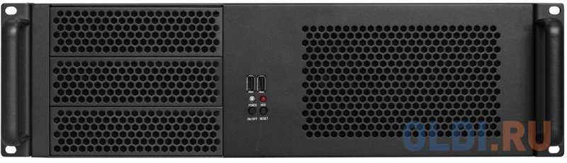 Exegate EX264945RUS Серверный корпус Exegate Pro 3U390-08 <RM 19",  высота 3U, глубина 390, БП 700ADS , USB> фото