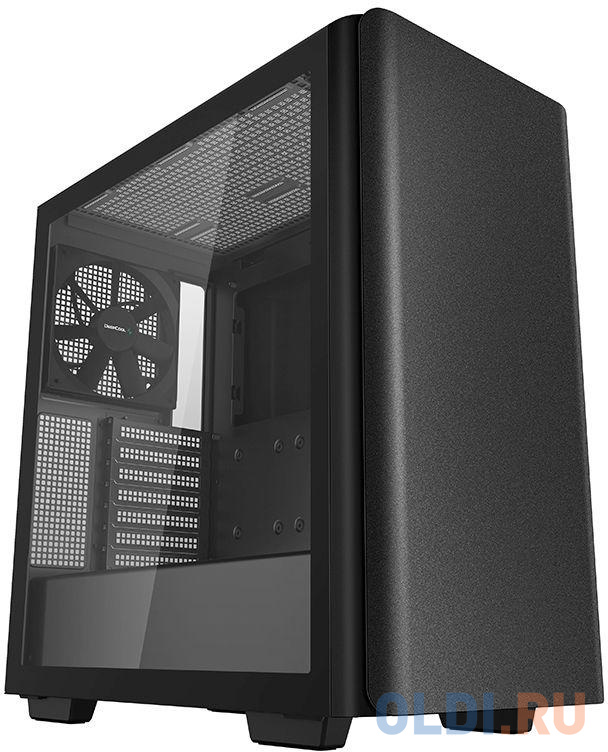 

Корпус Deepcool CK500 черный без БП ATX 2x120mm 1x140mm 2xUSB3.0 audio bott PSU