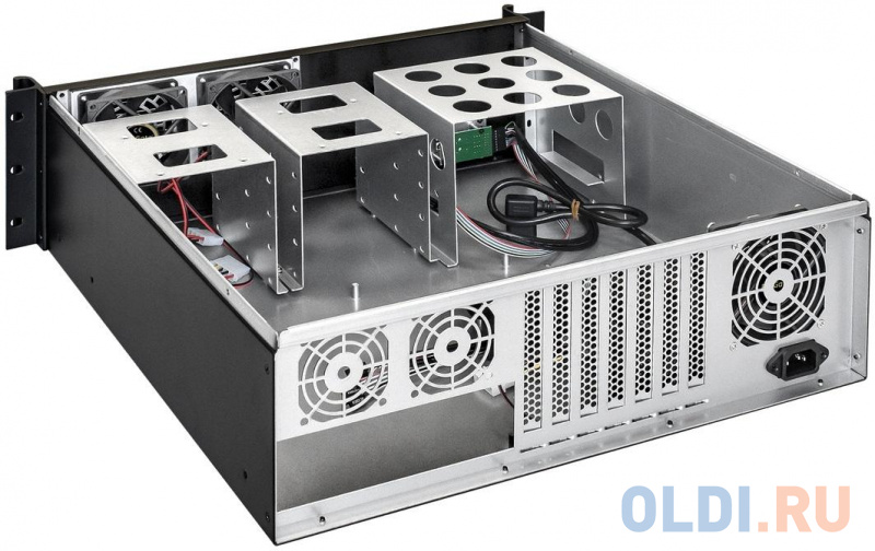 Серверный корпус ExeGate Pro 3U450-08 <RM 19", высота 3U, глубина 450, без БП, USB> фото