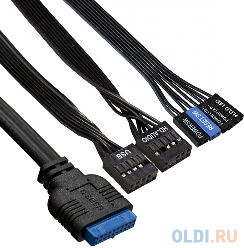 Корпус ATX Exegate AA-442U2 Без БП чёрный фото