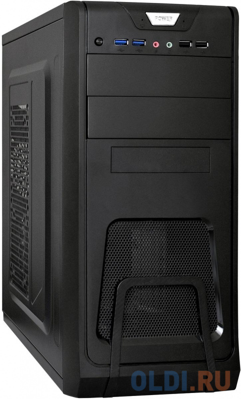 

Корпус ATX Exegate CP-603 Без БП чёрный, Черный