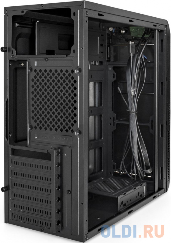 Корпус Miditower ExeGate XP-334UC (ATX, без БП, 1*USB+1*USB3.0+1*TypeC, аудио, черный) фото