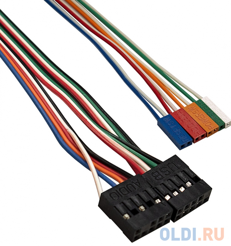 Корпус Minitower ExeGate MA-373X (mATX, без БП, 2*USB, аудио, черный) фото