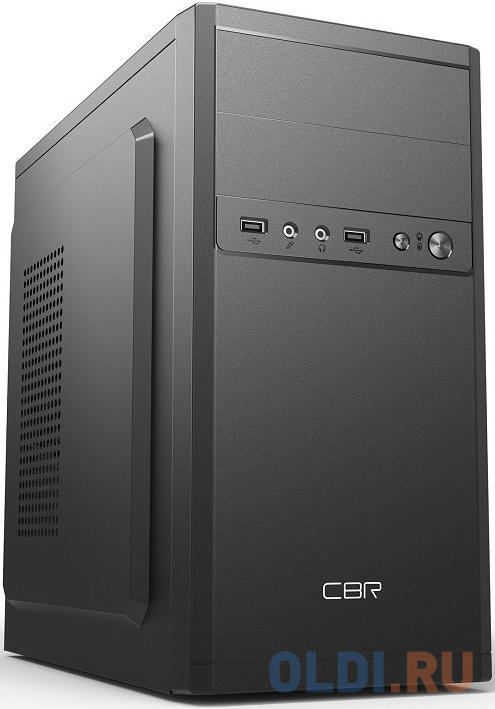 Корпус microATX CBR PCC-MATX-RD873-450W 450 Вт чёрный корпус microatx powercase cmimzw l3 без бп белый