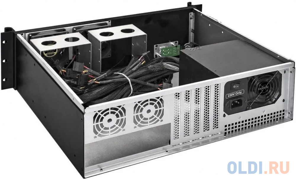 Серверный корпус 3U Exegate Pro 3U390-08 500 Вт чёрный EX264946RUS фото