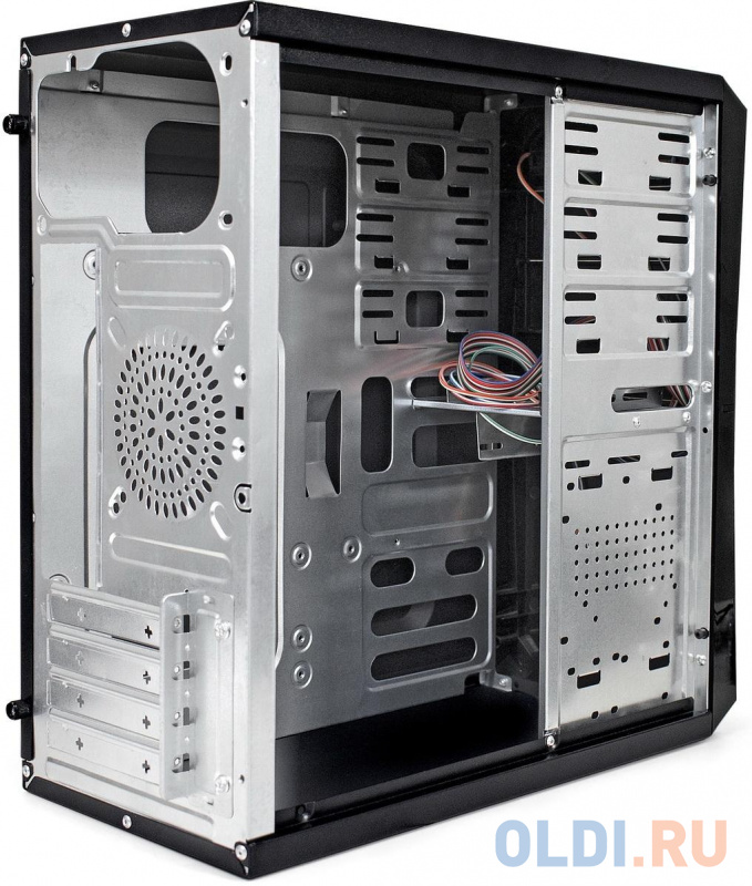 Корпус microATX Exegate BA-202 Без БП чёрный фото