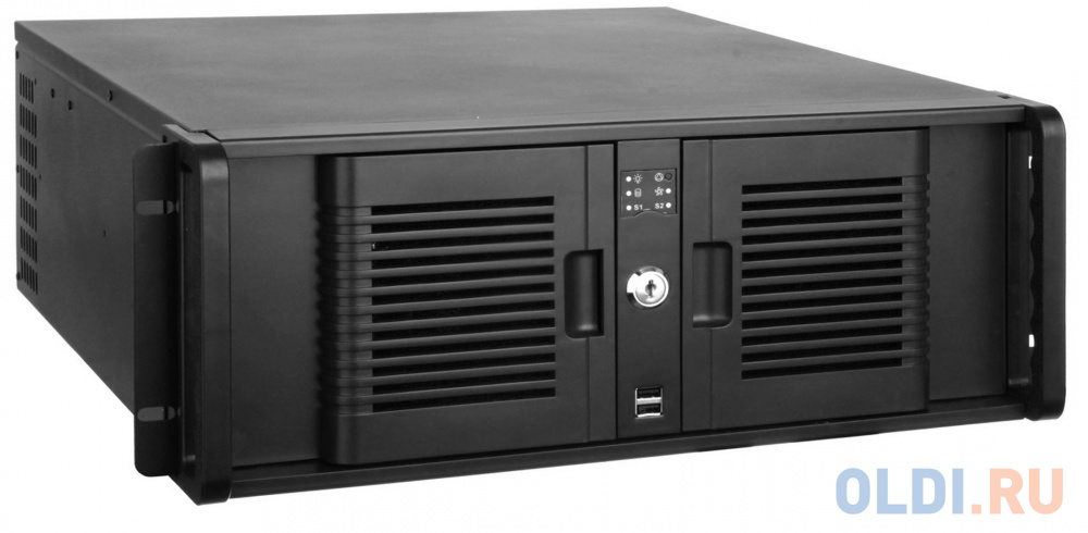 Серверный корпус 4U Exegate Pro 4U4132 800 Вт чёрный