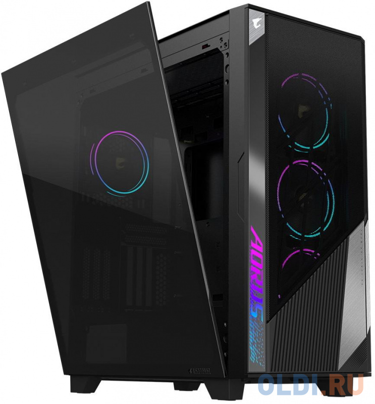 Корпус E-ATX GigaByte GB-AC500G Без БП чёрный фото