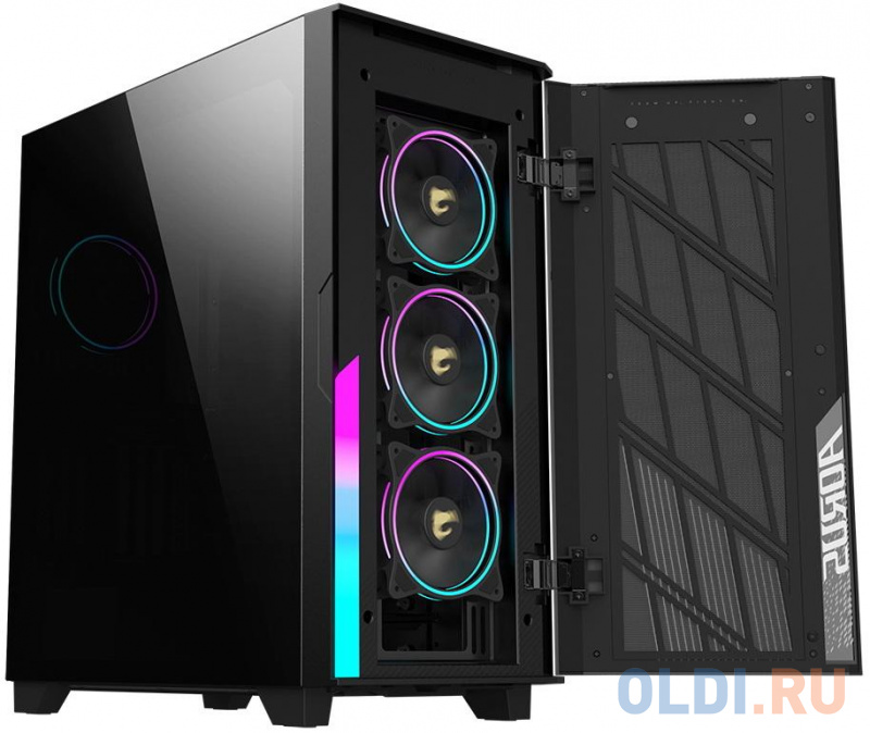 Корпус E-ATX GigaByte GB-AC500G Без БП чёрный фото