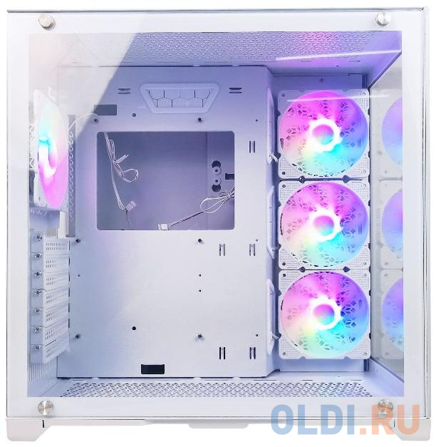 Корпус ATX Powercase Tempered Glass Без БП белый фото