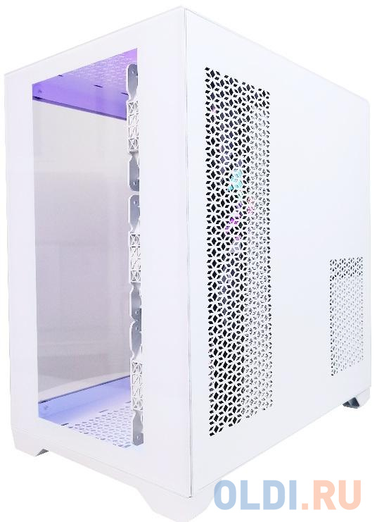Корпус ATX Powercase Tempered Glass Без БП белый фото