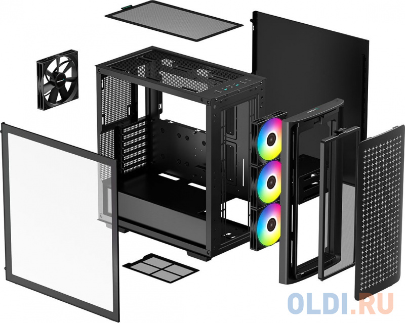 Корпус ATX Deepcool CK560 Без БП чёрный фото