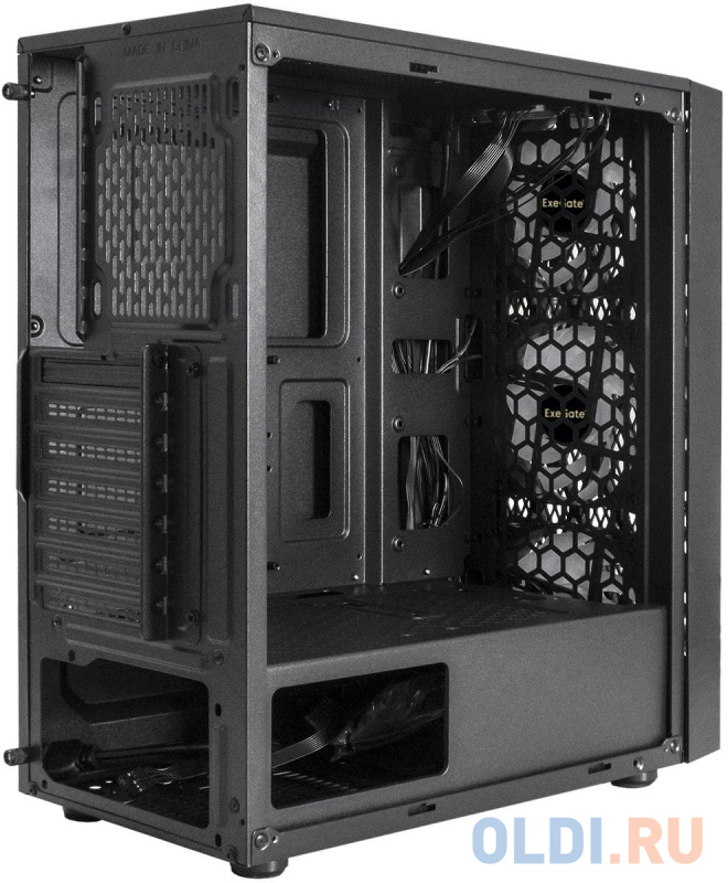 Корпус ATX Exegate EVO-8243 Без БП чёрный фото