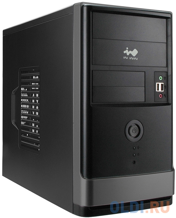 Корпус microATX InWin EMR-002 500 Вт чёрный корзина для жестких дисков chenbro 84h342310 003