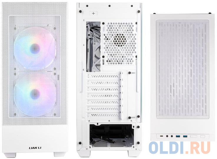 Корпус ATX Lian Li Lancool 205 Mesh Без БП белый фото