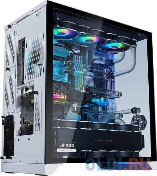 Корпус E-ATX Lian Li PC-O11 Dynamic Без БП чёрный белый фото