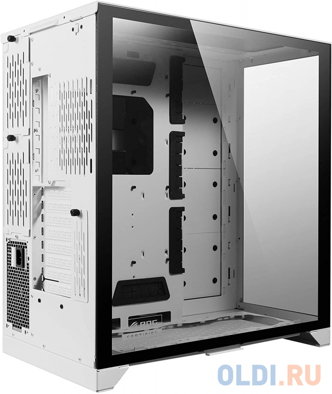 Корпус E-ATX Lian Li PC-O11 Dynamic Без БП чёрный белый фото